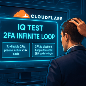 我與 Cloudflare 的 2FA 搏鬥記：一個註定失敗的無限迴圈