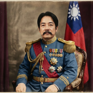 因為最近獨裁的議題，有人拿出袁世凱的照片來諷刺賴清德 幹嘛不P一個咧