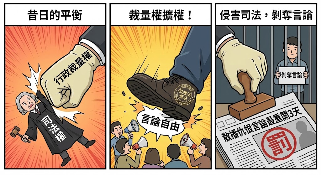 自行擴權的行政院？